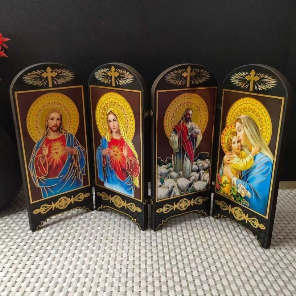 New Arrival Christ Print Ornament