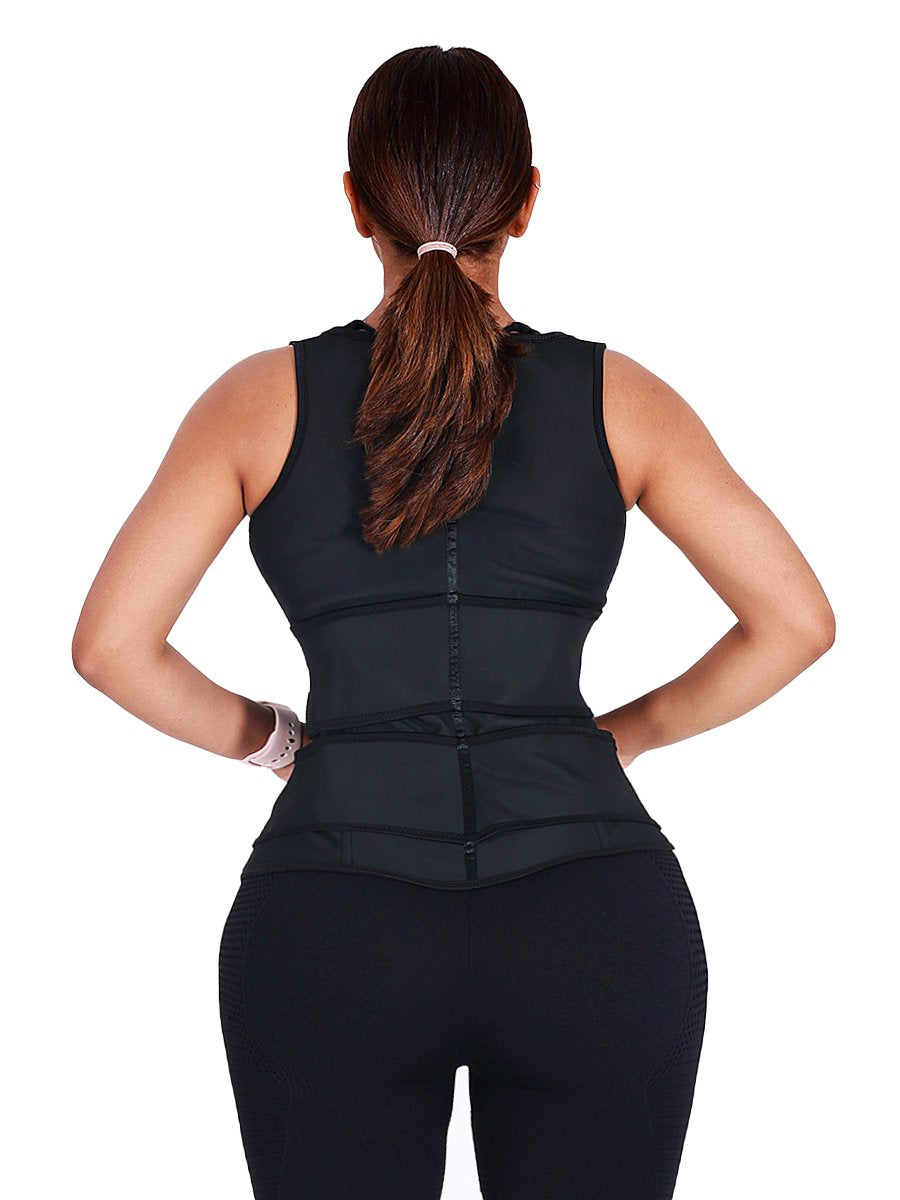 Latex Waist Trainer Vest Corset - High Compression