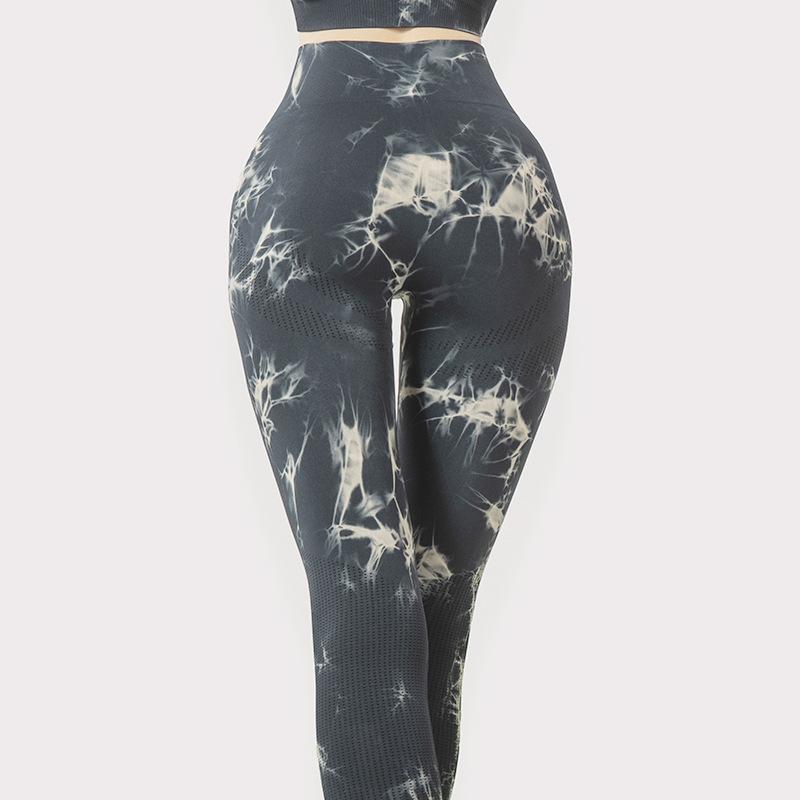 Tie-Dye Tight Seamless Yoga Leggings