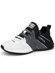 🔥Clearance Sale Alert: Leather Platform Sneakers - Black, White / US Men Size 5.5-12