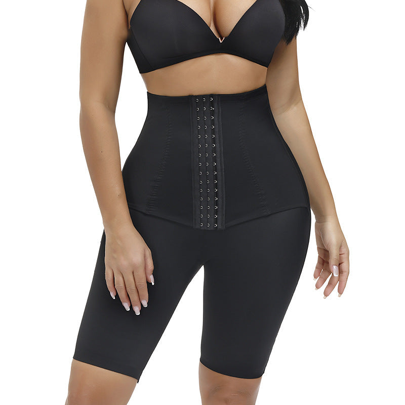 High-waist Abdomen Pants Boxer Body Shaping Pants