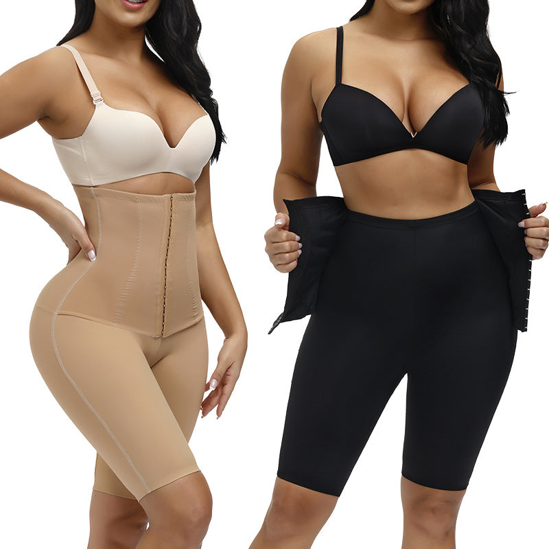 High-waist Abdomen Pants Boxer Body Shaping Pants