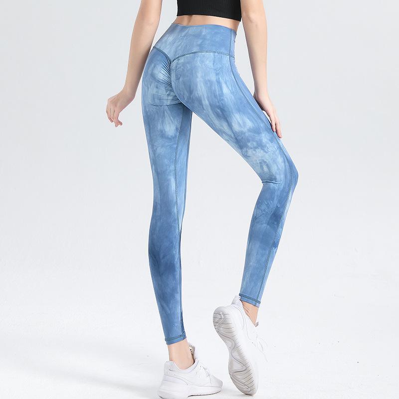 Tie-dyed Brushed Skinny Yoga Legging