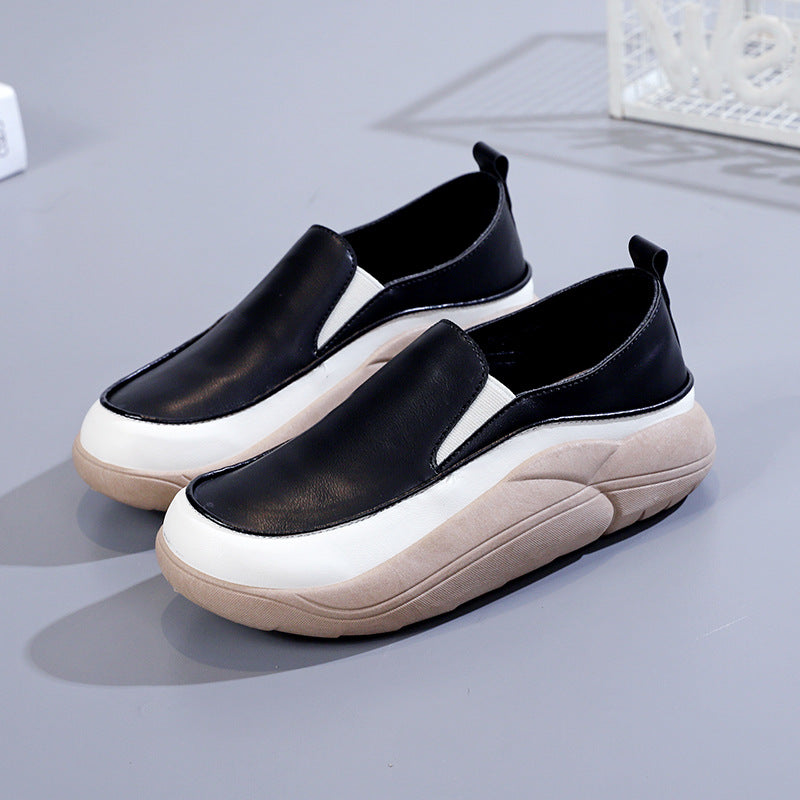 🔥Clearance Sale Alert:  Women Thick Sole Shoes - Apricot, Green, White / US Size: 4.5-8