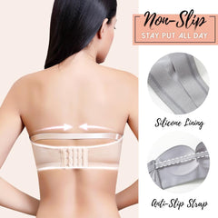 Stayup Strapless Front Buckle Lift Bra