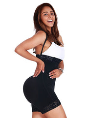 Postpartum Surgery Tummy Control Shapewear with Side Zipper