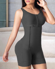 Women Side Zipper Adjustable Breast Support Shaperwear