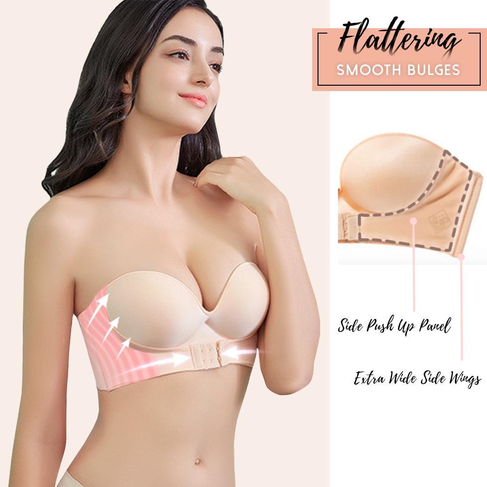 Stayup Strapless Front Buckle Lift Bra