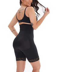 Lace High Waist Abdomen Hips Bodysuit