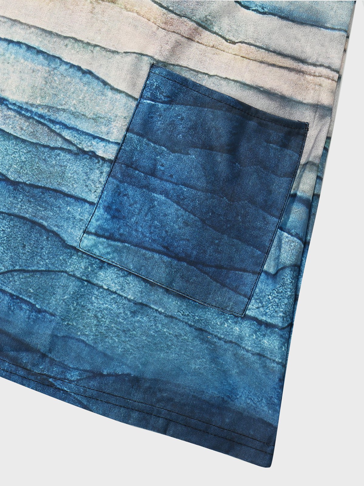 Printed Casual Striped T-Shirts