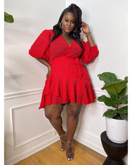 Mara Flounce Dress
