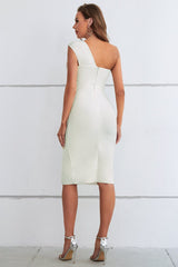 Addison One Shoulder Asymmetric Dress