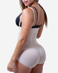 Women Post Liposuction Girdle Clip and Zip Bodysuit