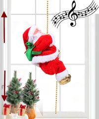 TC- Climbing Santa Christmas Ornament Decoration