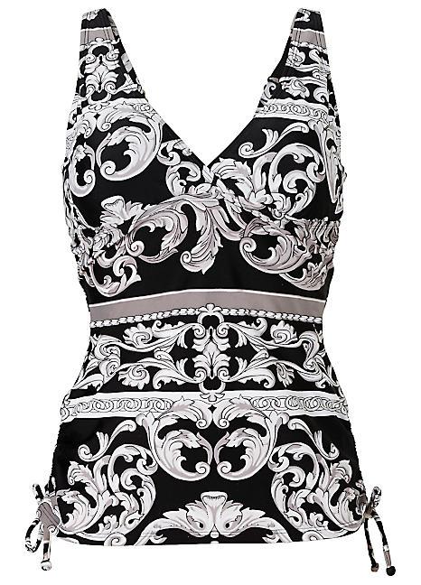 BAROQUE PRINTED TANKINI SET
