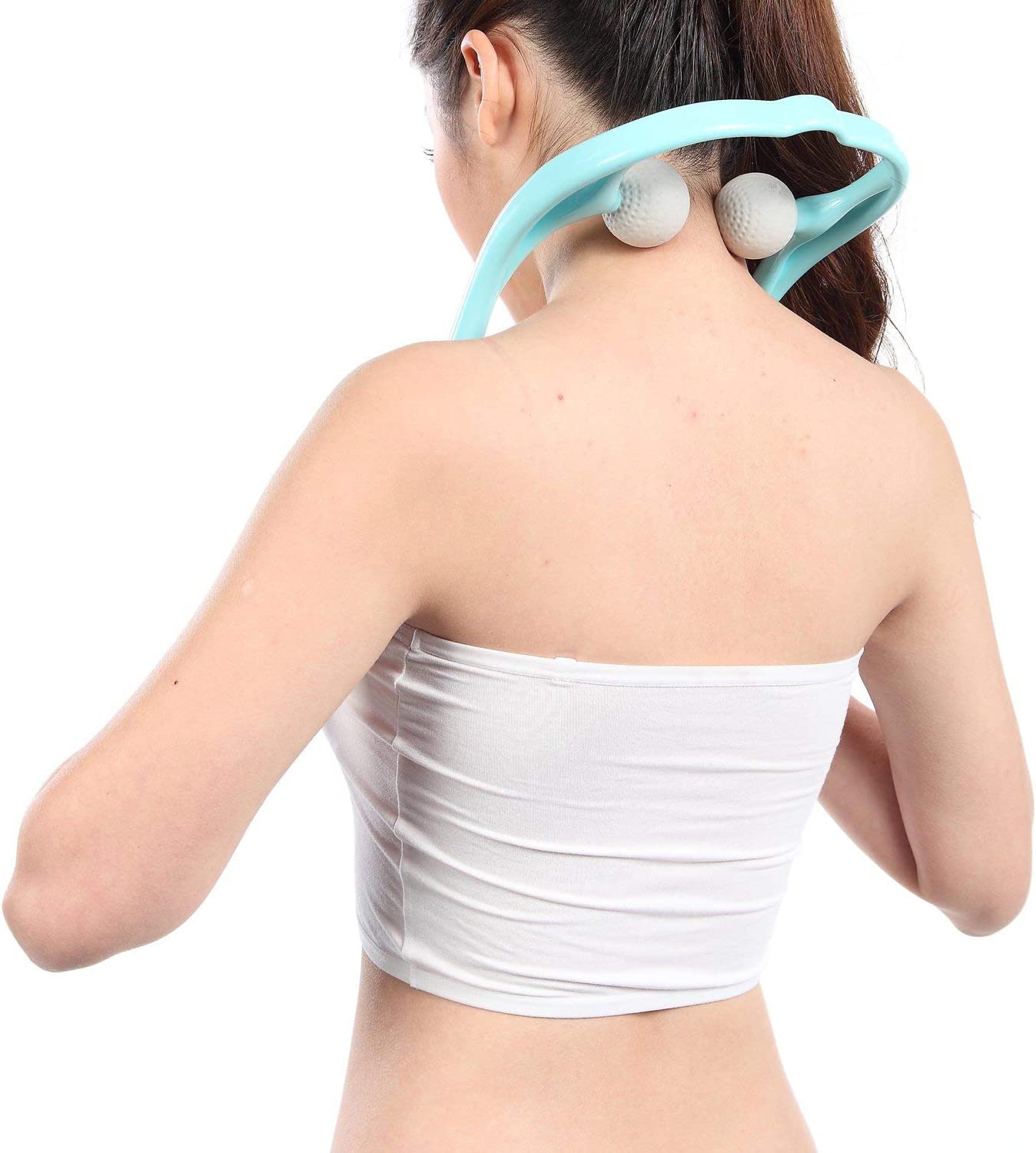 Neck Massager Ergonomic Handle Design