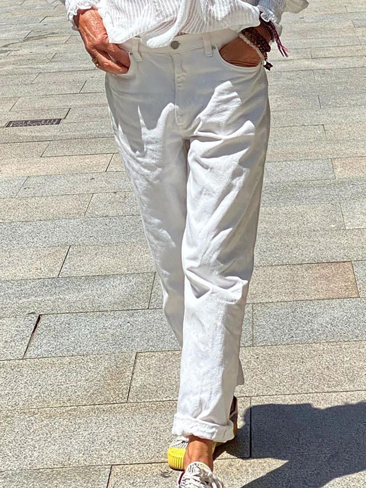 Plus size Plain Casual Pants