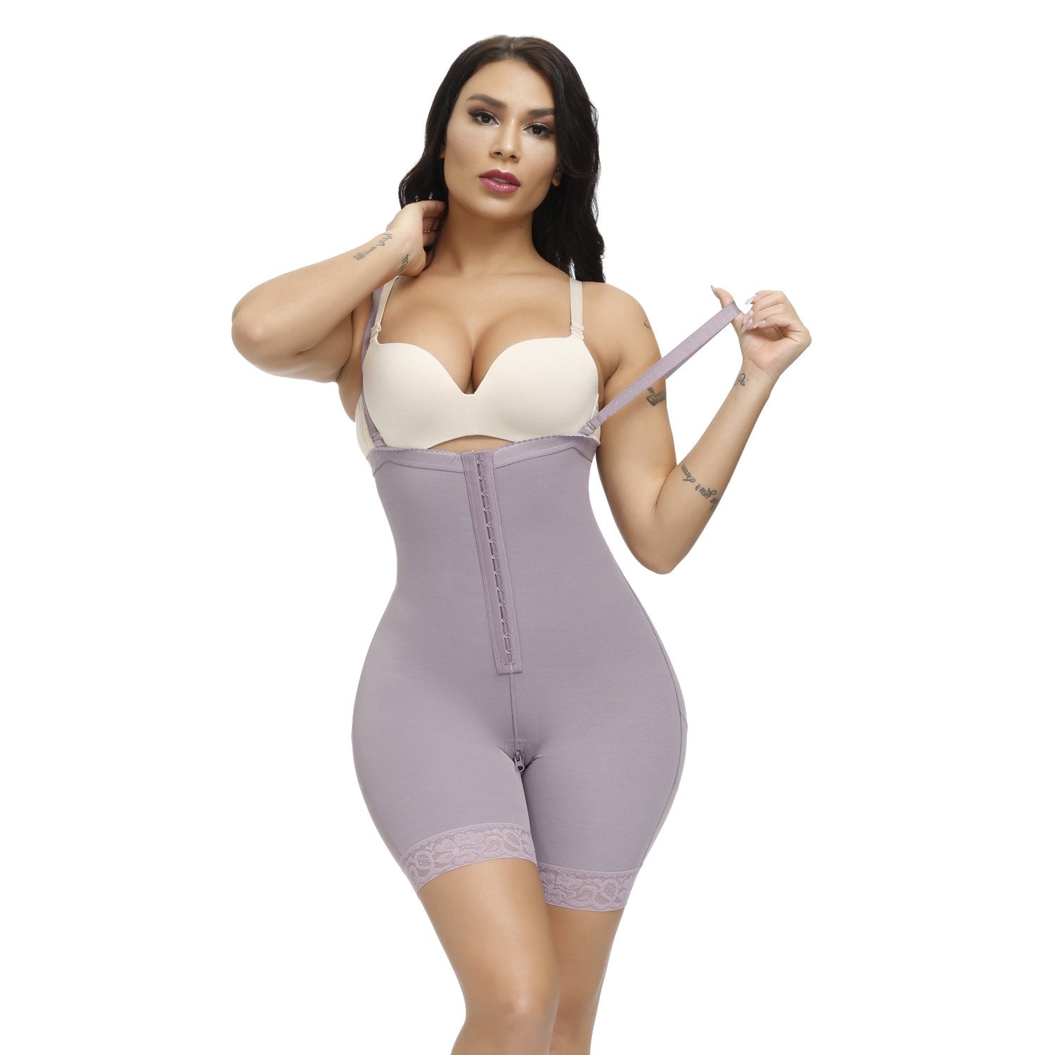 High-waist abdomen control body shaper