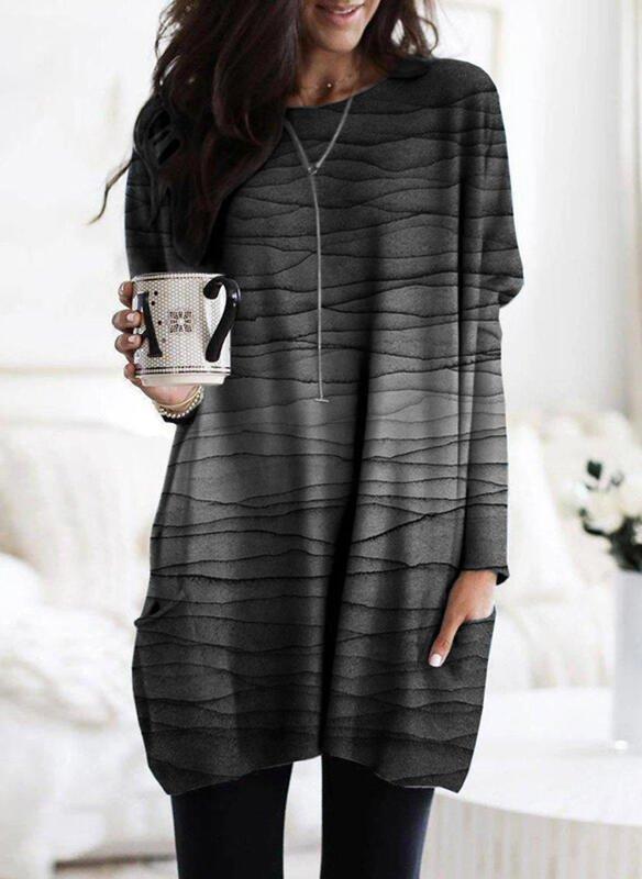 Printed Casual Striped T-Shirts
