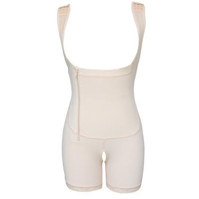 One Piece Leg Breast Zipper Shapewear