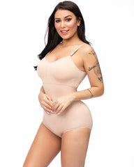 Women Seamless Firm Thigh Control Bodysuit