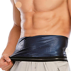 Men Sweat Zipper Vest Body Shapewear Waist Trainer Belt Slimming Suits