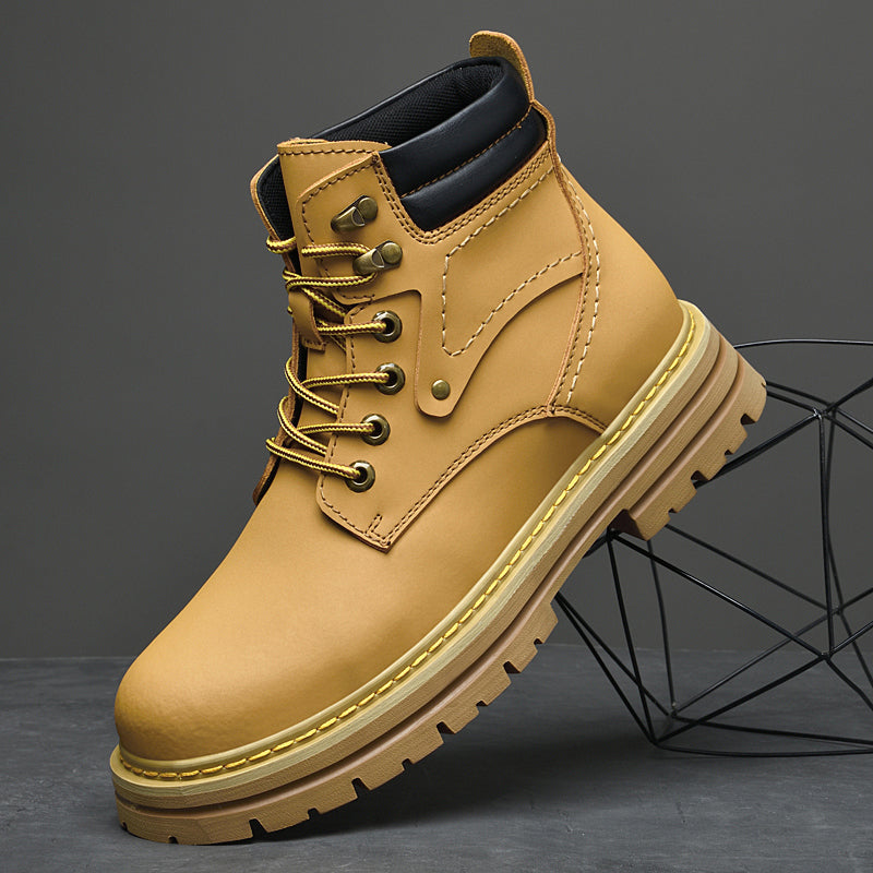 Men's Wear-resistant Lace-Up Boots