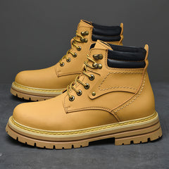 Men's Wear-resistant Lace-Up Boots