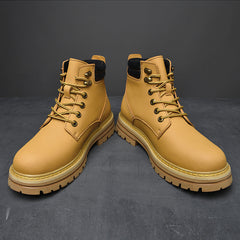 Men's Wear-resistant Lace-Up Boots