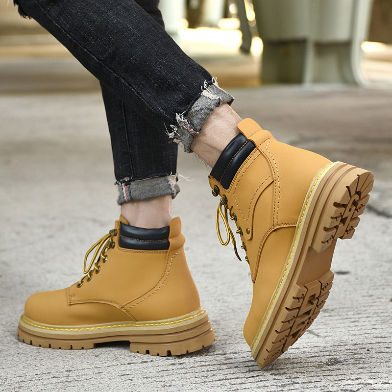 Men's Wear-resistant Lace-Up Boots