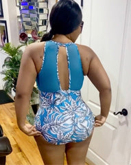 Callie Floral Print Swimsuit