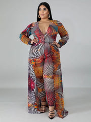 Faith Colorful Jumpsuit