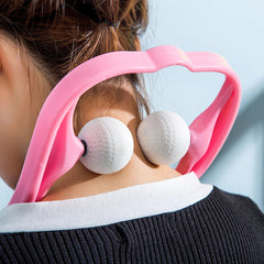 Neck Massager Ergonomic Handle Design
