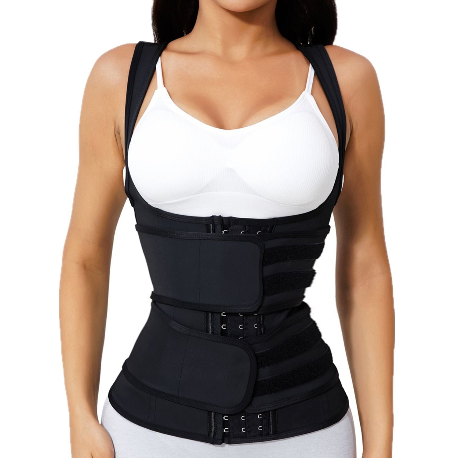 Latex Women'S Corset Modeling Strap Steel Bone Waist Trainer Body Sha