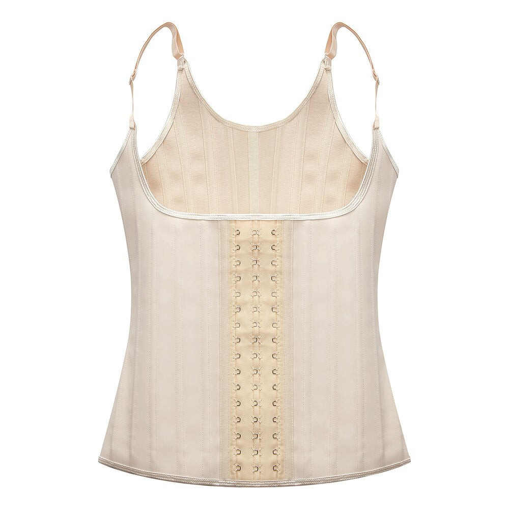 Latex Waist Trainer Women Adjustable Shapers Modeling Strap Corset Co