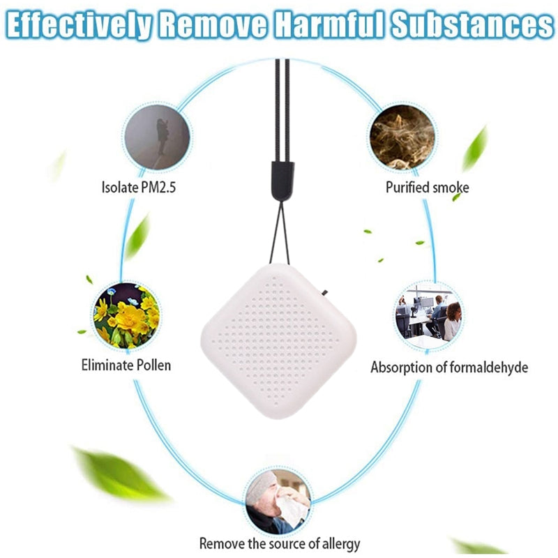 Negative Ion Hanging Neck Air Purifier