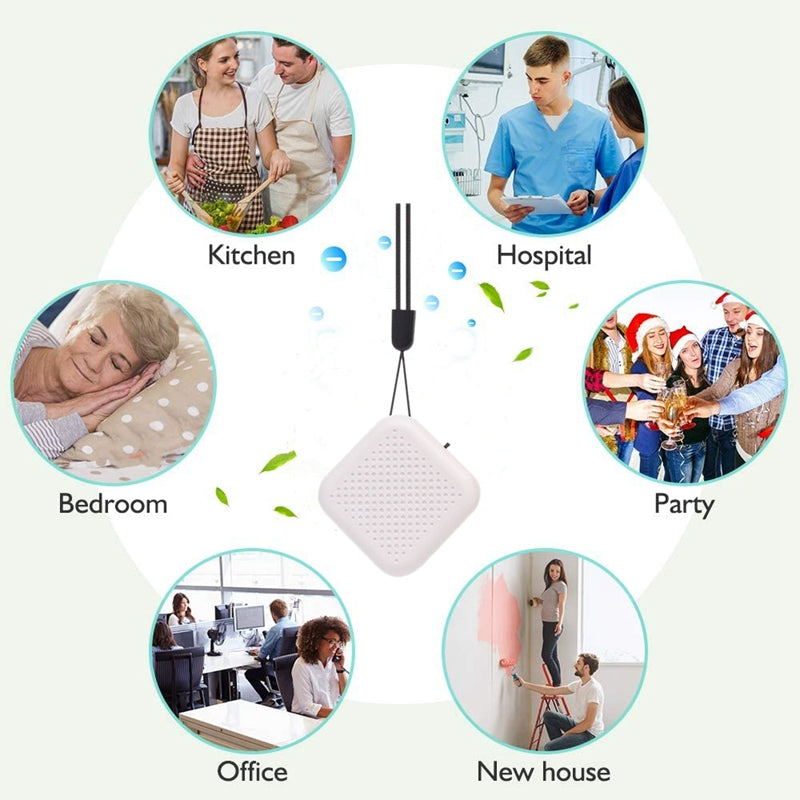 Negative Ion Hanging Neck Air Purifier