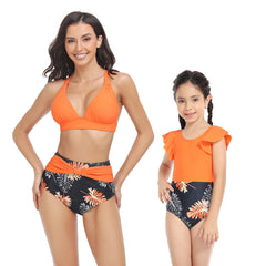 New Parent-Child Printed Swimwear