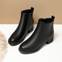 Soft Leather Increasing Boots