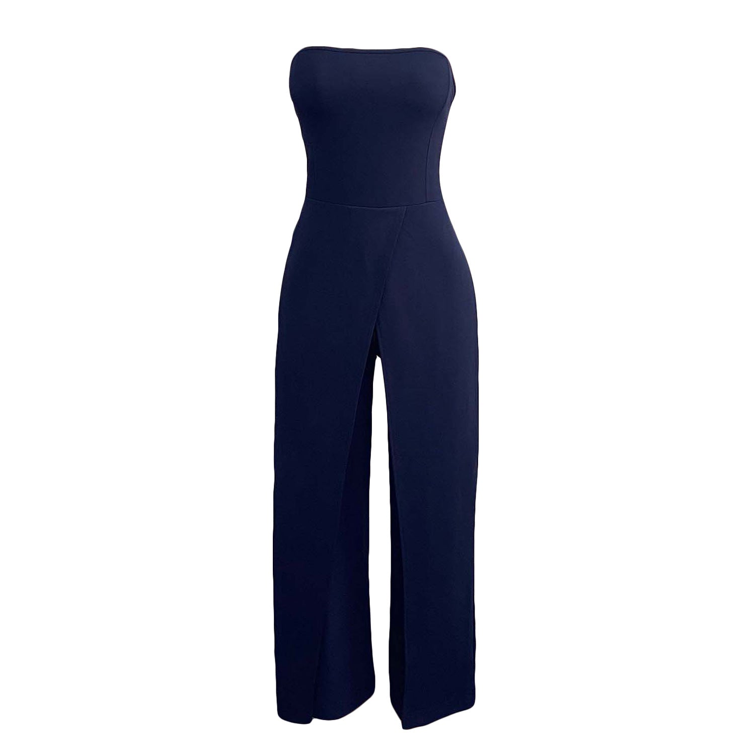 Sleeveless Wrapped Chest Slit Leisure Cross
