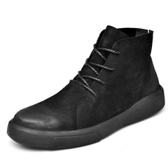 New Men's High Top Fleece Martin Boots