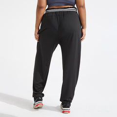 Oversized Sport Pants with Loose Stitching
