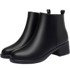 Soft Leather Increasing Boots