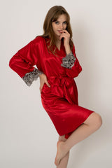 Yalina Robe-Red