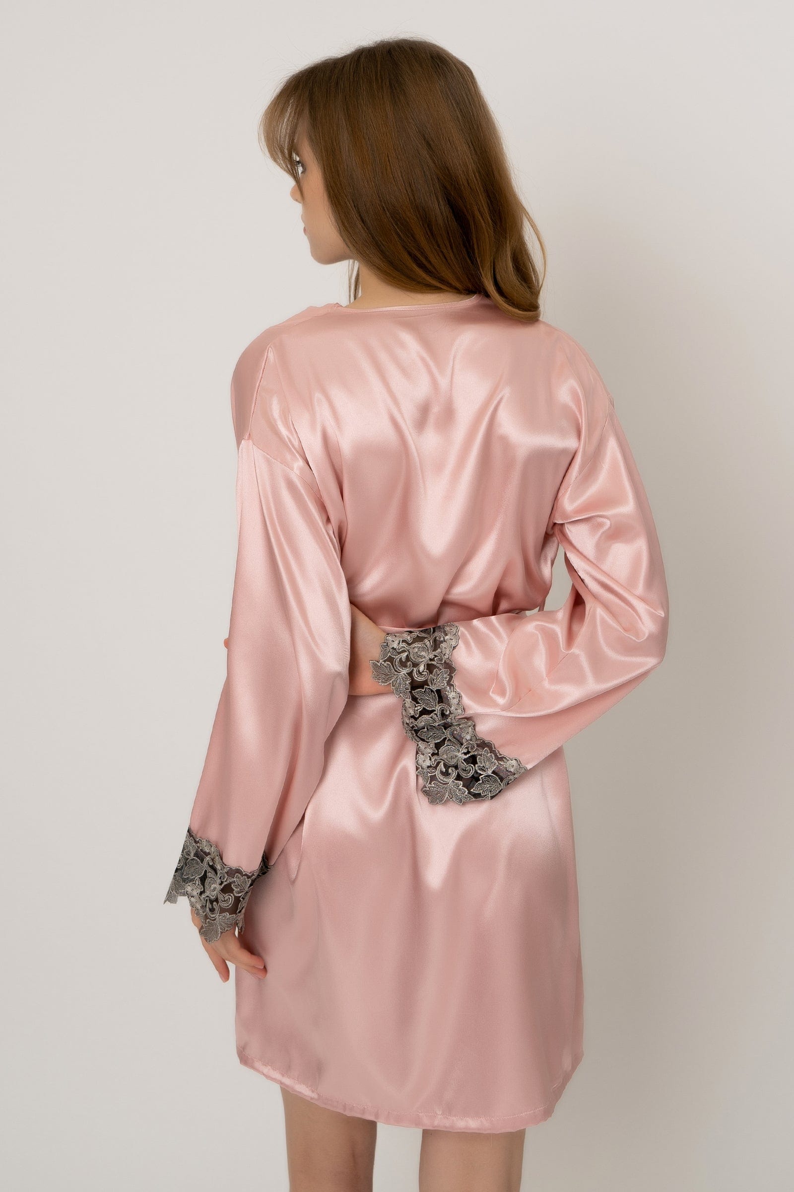 Yalina Robe-Pink