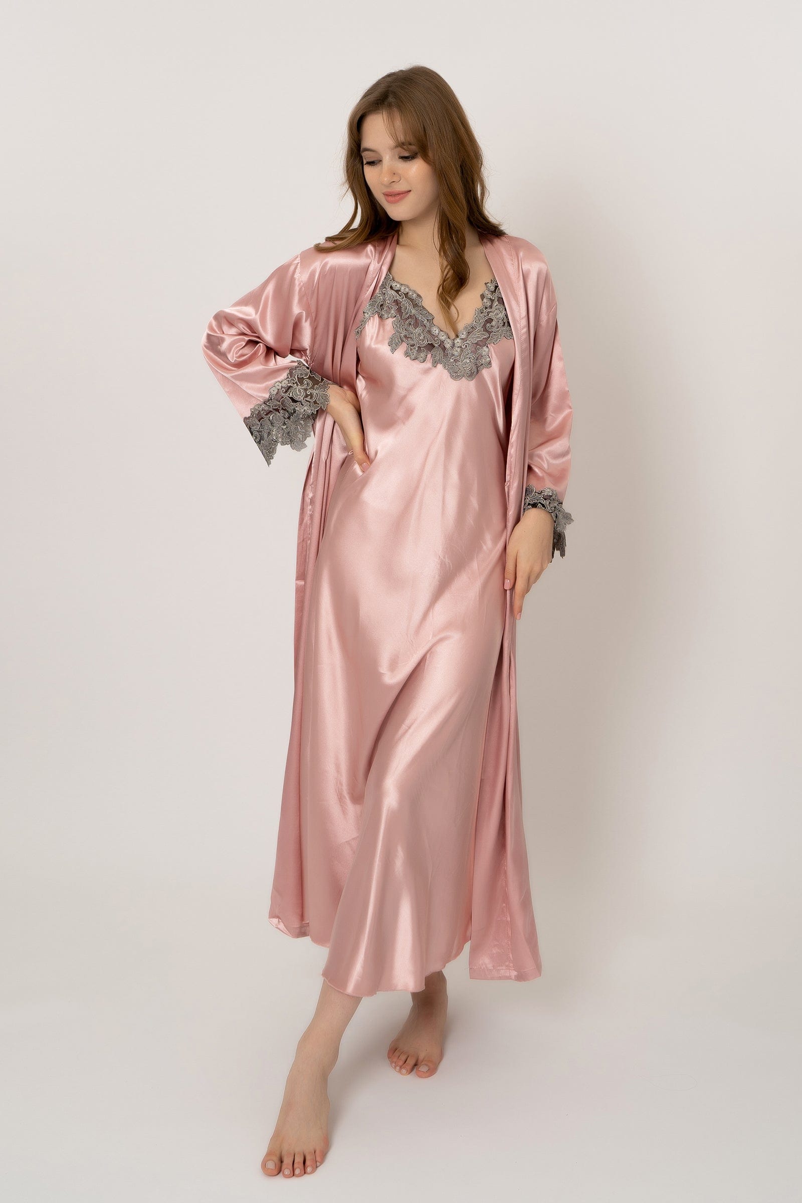 Velouette Robe-Pink