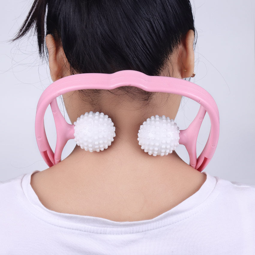 Neck Massager Ergonomic Handle Design