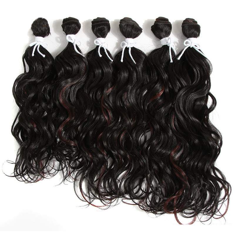 Deep Wave Bundles Hair Weave Bundles 6 Pieces