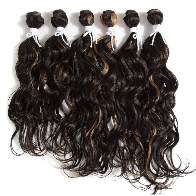 Deep Wave Bundles Hair Weave Bundles 6 Pieces