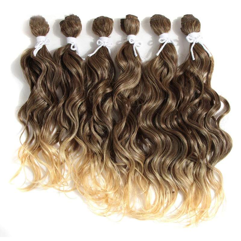 Deep Wave Bundles Hair Weave Bundles 6 Pieces